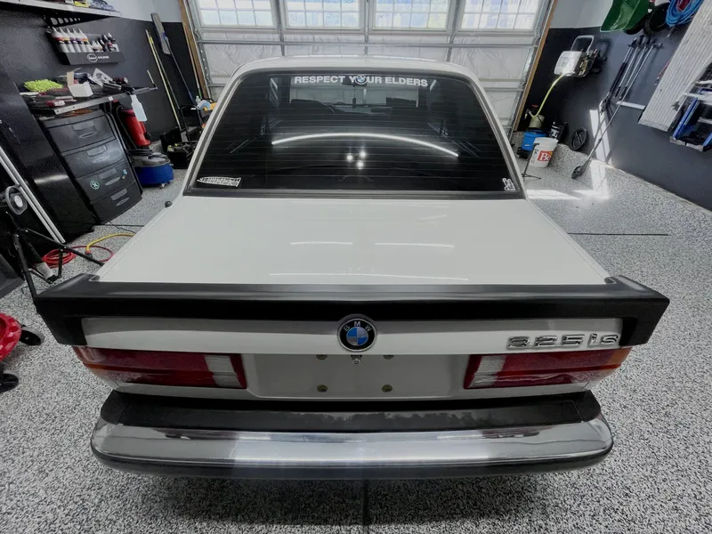 After: Paint Enhancement + Ceramic Coating on BMW Sedan